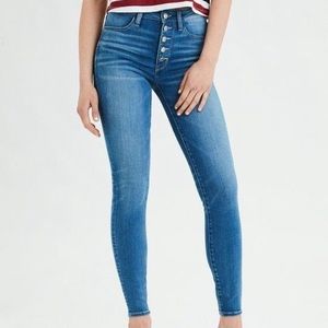 NWOT American Eagle Super hi-rise jegging 💙